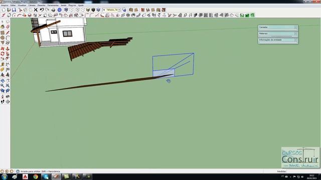 Aula 0085 Sketchup Telhas Instant Roof смотреть онлайн