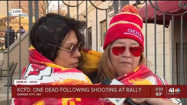 WATCH LIVE: One dead, several injured after shooting near Chiefs parade, official says смотреть онлайн
