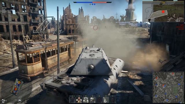 150 Ton German Super Heavy Tank | E-100 ( War Thunder) смотреть онлайн
