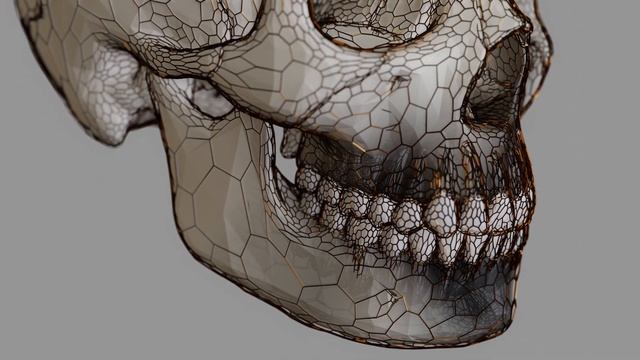 Blender 3.1 Wireframe art 3d animation 4k смотреть онлайн