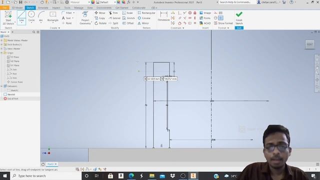 Details of Foot Step Bearing - Flange using Autodesk Inventor software смотреть онлайн