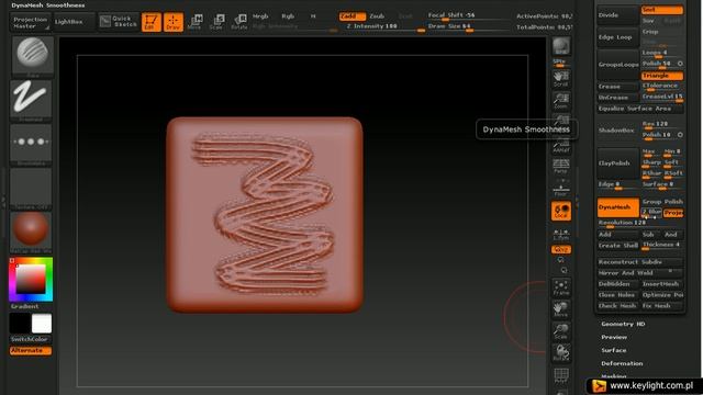 ZBrush 4 R2 - nowości (1/11) - Dynamesh смотреть онлайн
