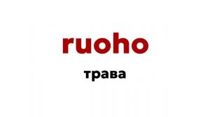 ФИНСКИЙ | 5 слов для начинающих ч.1