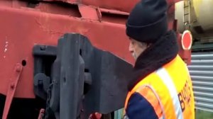 наружний осмотр автосцепки СА 3 вагона