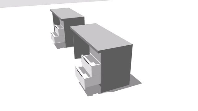 Study Table / Computer table Sketchup design смотреть онлайн
