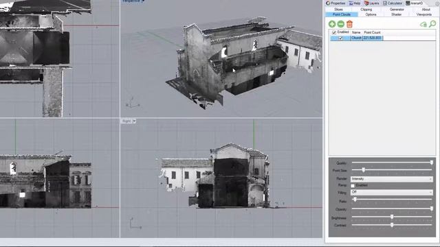 Arena4D for Rhino, Tutorial 7 - Performing Point Cloud Properties смотреть онлайн