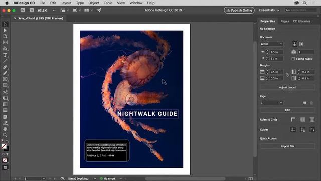 How to save a document in InDesign смотреть онлайн
