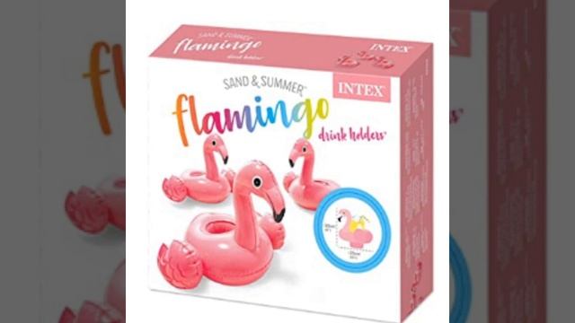 Intex 57500NP Set 3 posavasos hinchables diseño de flamenco, 1.Mini смотреть онлайн