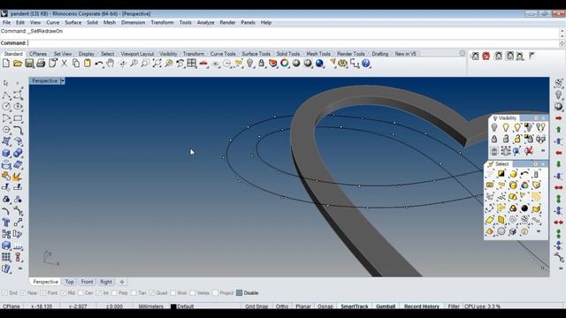 how to make a little pendent using by rhino 5 dj 02 hindi смотреть онлайн