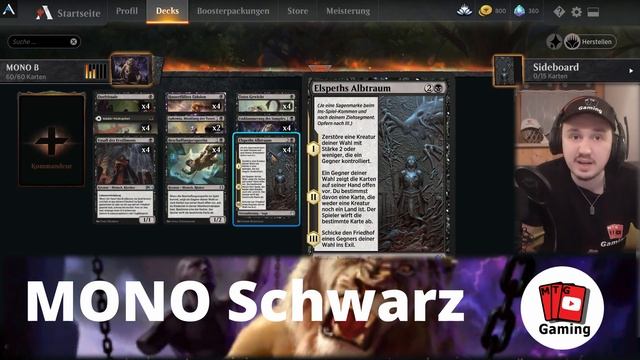 MTG Arena Standart mono Schwarz Meta 2020 Tutorial смотреть онлайн