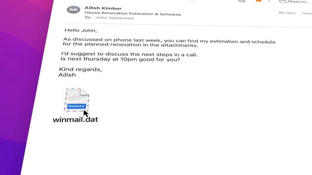 How to open winmail.dat files on Mac смотреть онлайн