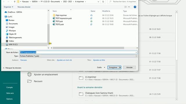 Enregistrer un fichier Publisher dans le Coud et convertir un fichier Publisher au format PDF смотреть онлайн