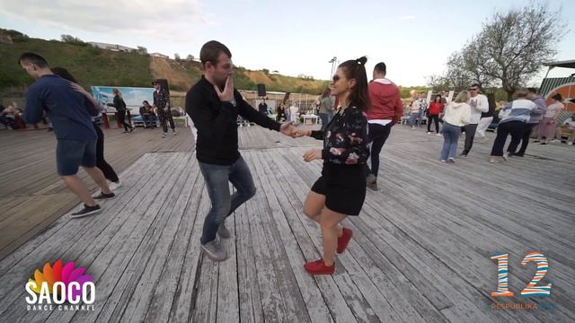 Pavel Voytov and An Nelie Salsa Dancing at Respublika Days XII, Open Air, Monday 02.05.2022 смотреть онлайн