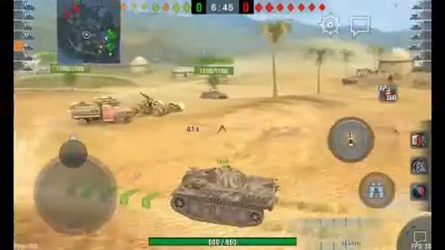 World Of Tanks Blitz: Leopard Is 2 OP!