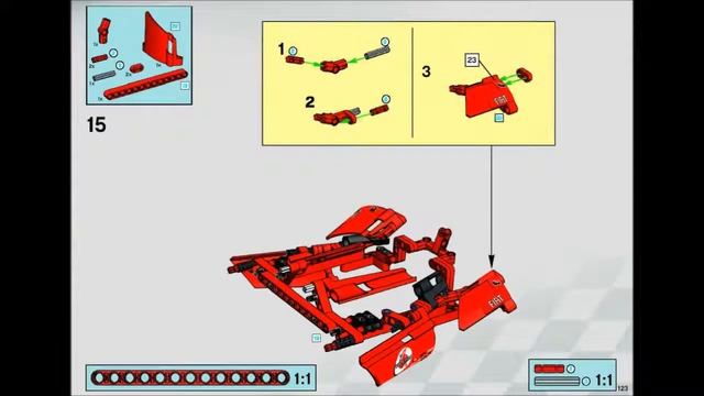 8674 LEGO Ferrari F1 (Instruction Booklet)