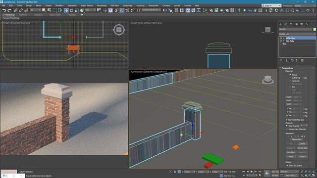 Материалы_001. Slate material editor. UVW Map. смотреть онлайн