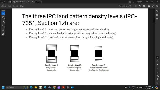 IPC land pattern density levels #altium #altiumdesigner #pcb #pcbdesign смотреть онлайн