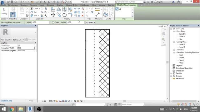 How to Draw insulation in Revit смотреть онлайн