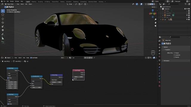 How To Make Chameleon Material In Blender ? 3D Tutorial For Beginners, Shading, Shader, Node смотреть онлайн