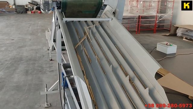 Линия сортировки бамбуковых трубочек / палочек для кафе и ресторанов смотреть онлайн