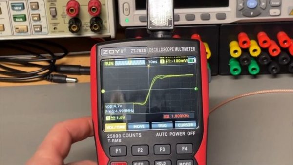 TA-0390: Zotek ZOYI ZT-703S Scope Multimeter 2ch 50 Mhz - Review