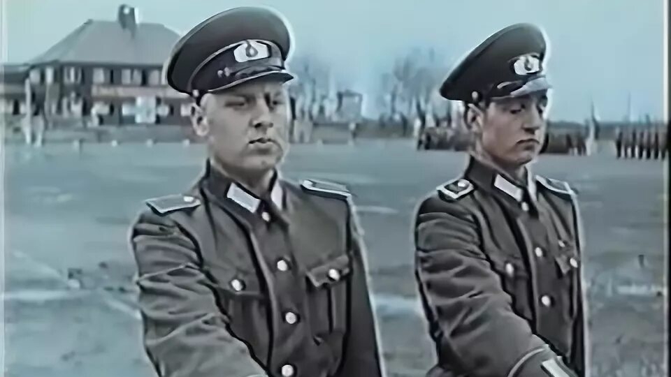 Парад ННА ГДР 1956 г. ГДР