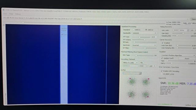 Приём радиолюбительского телевидения DATV с геостационарного спутника QO-100 (Es'hail 2 at 25.8°E) смотреть онлайн