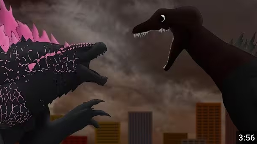 Godzilla Evolved VS Bloody Godzilla