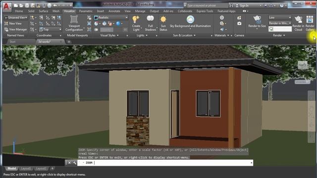 Drawing Exercise 16: How to insert PLANTS and TREES (3D AutoCAD) смотреть онлайн
