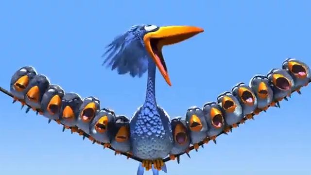 О птичках, For The Birds, Pixar, 2000