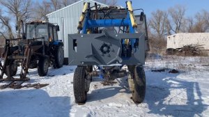 Размотчик рулонов сена разворачиватель azso-30.ru