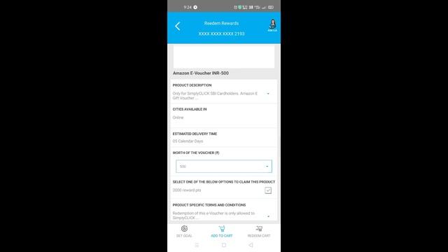 SBI card how to redeem reward point to Amazon gift voucher | SBI reward point को Amazon pay conver смотреть онлайн