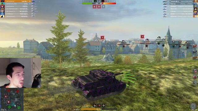 ВСЕГДА на СТРАЖЕ! Turtle Mk. I и TS-5 за золото WOT Blitz смотреть онлайн
