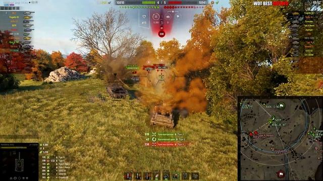 8500 урона на СУ-130ПМ ✳️ World of Tanks лучший бой смотреть онлайн