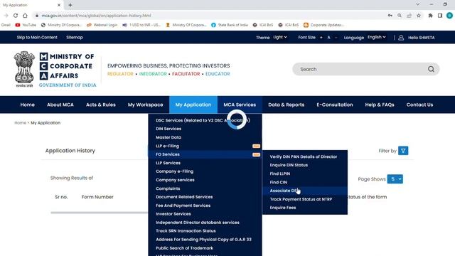 How To Register DSC On MCA Portal V3