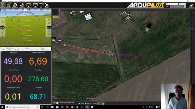 Ardupilot - Allenarsi al "BVLOS" (volo strumentale) con "Mission Planner" смотреть онлайн
