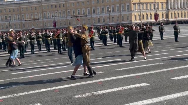 Репетиция парада Победы 04 05 2023 HD 1080p смотреть онлайн