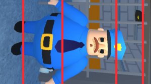 Выбрался из ужасной тюрьмы Барри паркур в роблокс.