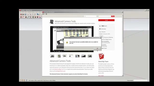 SketchUp: Extension Warehouse смотреть онлайн