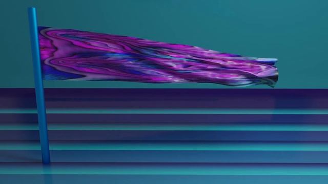 Artistic Flag/3d Animation with relaxing music/Inspired Art Life GR - Lena Kiagia