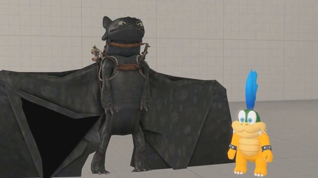 [SFM Test] Larry Koopa and Toothless смотреть онлайн