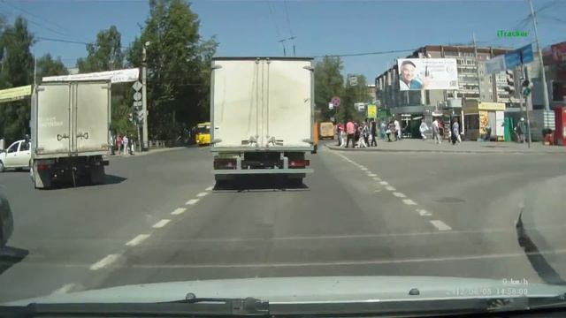 Газель на встречке