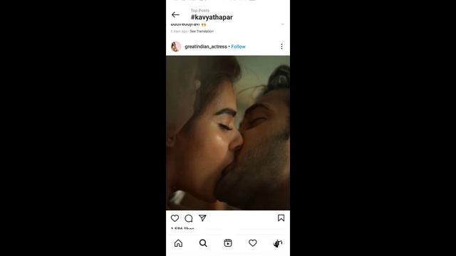 Ek Mini Katha Hot Bed Scene...kavya Thapar 👙