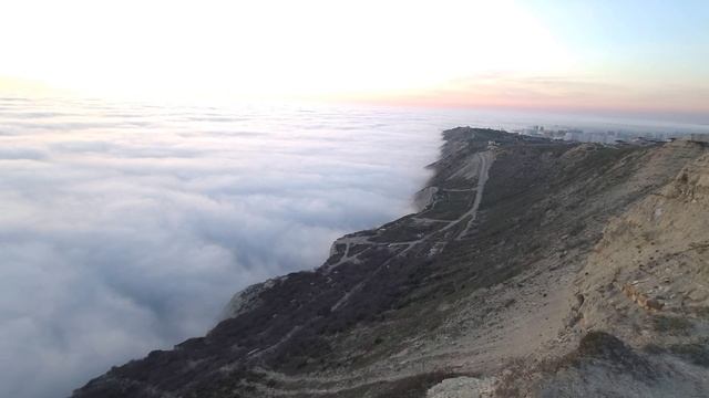 Анапа. Туман над морем 31 марта 24 г. смотреть онлайн