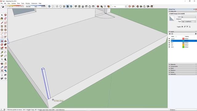 SketchUp - 2.4 - Dựng ban công смотреть онлайн