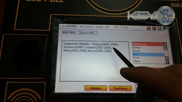 Zed-FULL - EEProm - Fiat Ducato 2010 (программирование ключа) смотреть онлайн