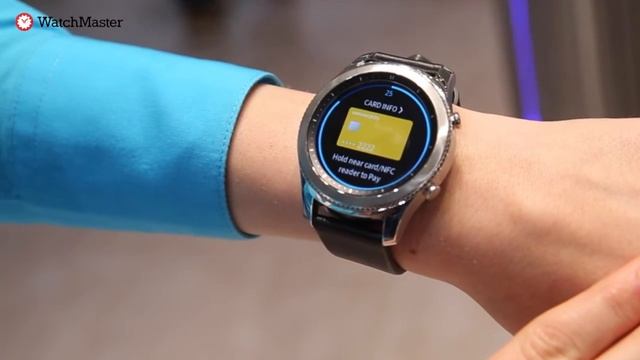 IFA 2016 - Gear S3 Demo Play With Samsung Pay