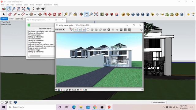 Cara membuat scene pada SketchUp !! Auto bagus hasil renderingnya смотреть онлайн