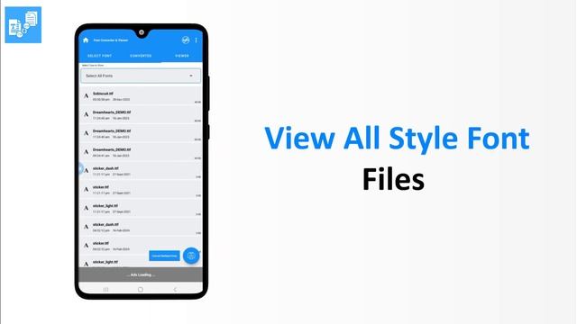 Font Converter & Viewer - TTF to OTF , Font Viewer смотреть онлайн