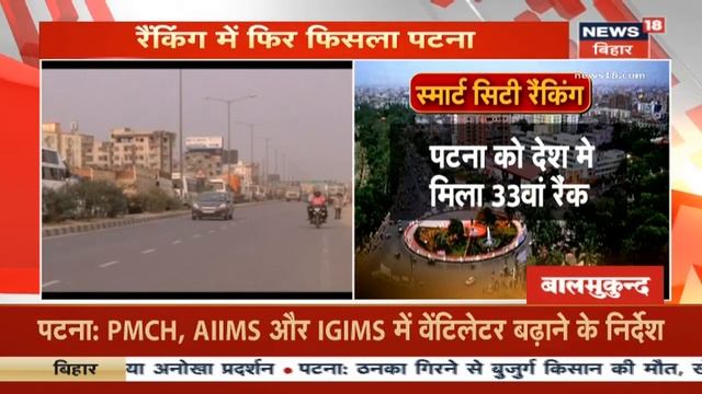 Smart City की Ranking जारी, Bihar के चारों शहर रैंकिंग में फिसड्डी смотреть онлайн